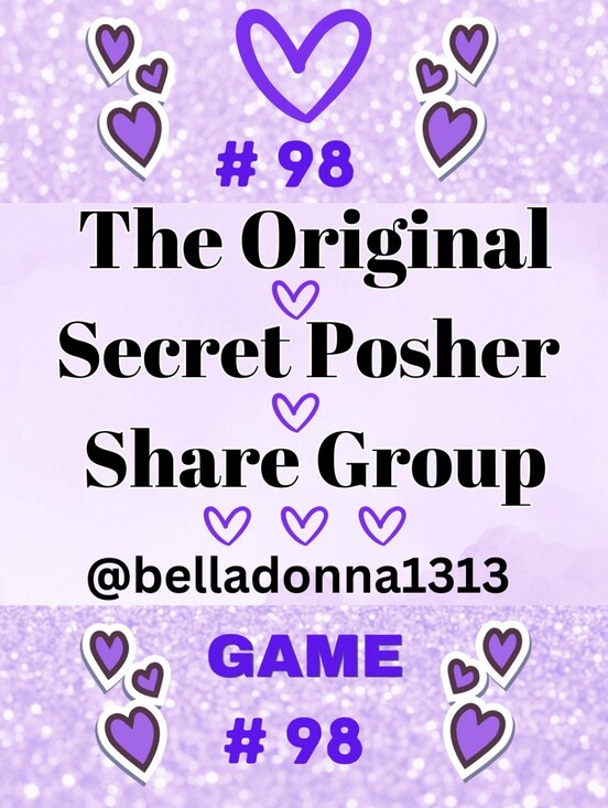 secret posher follow group Other - 09/12/2026 SAT ♥️ NO 98 ♥️ NOW PLAYING ♥️ PLEASE LIKE SHARE TAG THIS LISTING